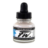 Daler-Rowney FW Acrylic Ink Bottle Shimmering Blue - Versatile Acrylic Drawing Ink for Artists and Students - Permanent Calligra