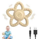 Vibrating Sensory Chew Toy for Autism & Teething Babies - USB Rechargeable with 3 Vibration Modes, Baby Teething Toys for Toddle