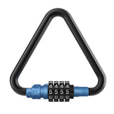 UP Security Triangle Carabiner Heavy Duty Combination Lock, Large 4 inch Carabiner Clip, Gate Locks for Outdoor Fence, Chains, S