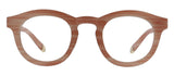 Peepers by PeeperSpecs Women's Stardust Round Blue Light Blocking Reading Glasses, Pink Horn, 46 + 0