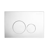 Swiss Madison Well Made Forever Wall Mount Actuator Flush Push Button Plate in Chrome, SMWC001S