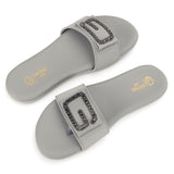 Ortho Joy Doctor Footwear For Women|| Fancy Footwear & Slipper For Women || Orthopedic Women'S Fancy Sandal For Women,Grey,5,B0D86Y8GGM