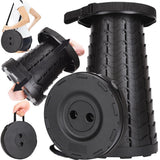Fishboy Upgraded Collapsible Stool, 400lbs Max Weight, Lightweight But Sturdy, Portable Retractable Folding Telescoping Foldable