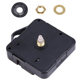 Quartz Clock Mechanism Replacement, 13mm/0.51in Shaft Length Silent Battery Operated Wall Clock Work Hands and Motor Kit for Do 