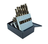 Chicago Latrobe 47925 1 mm13 mm Gold Oxide Finish Cobalt 135Degree Split Point Twist Drill Bit Set (25Piece Set)