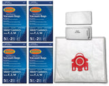 EnviroCare Replacement Vacuum Cleaner Bags made to fit Miele Canisters Style F J M 20 Bags with 8 Filters
