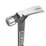 Estwing Ultra Series Hammer - 15 Oz Rip Claw Framer With Milled Face & Shock Reduction Grip - Eb-15Sm