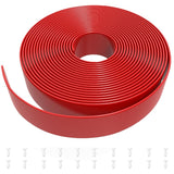 1.5 Vinyl Straps for Patio Chairs Repair Kit Strapping Outdoor Patio Furniture Repair 20' Matte Finish (Red) + 20 Rivets