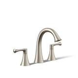 Kohler 35953-4-BN Buckley Widespread Bathroom Sink Faucet, 1.2 gpm, Vibrant Brushed Nickel