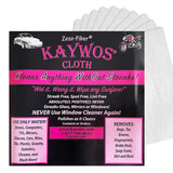 Kaywos Cloth Premium Microfiber Cleaning Cloths (10Pack) StreakFree Highly Absorbent Towels for Cars, Kitchen, Glass, and Au