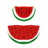Wrapables Fruity Pencil Case and Pouch (Set of 2), Red Watermelon