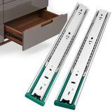 homdiy 10 Pairs Soft Close Drawer Slides 24 Inch Heavy Duty Side Mount Dresser Cabinet Rails Metal Ball Bearing and Full Extensi