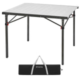 KingCamp Lightweight Compact Stable Aluminum Alloy Folding Roll 4-6 Person for Picnic, Camping, Barbecue and Party,Portable Mult