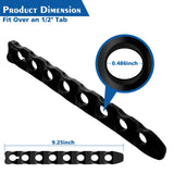 Bike Rack Strap, Bike Wheel Stabilizer Straps, Replacement Rubber Straps Accessory Strap Kit, Adjustable, Bicycle Wheel Stabiliz