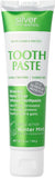 Silver Biotics Tooth Paste | SilverSol Ag4O4 20 ppm Nano-Silver Infused + Above-Sea Coral Calcium | Naturally Whitening | Flouri