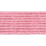 DMC 117776 Six Strand Embroidery Cotton Floss, Medium Pink, 8.7Yard