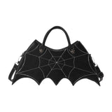 Calandis Bat Shaped Crossbody Large Capacity Y2K Cross Body For Outdoor Vacation Work Black | Womens Handbags & Bags
