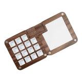 Enakshi Watercolor box Palette Travel Students Paint Pallet Artist Gouache Walnut Material (Palettes)