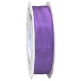 Morex Ribbon French Wired Lyon Ribbon, 1-Inch by 27-Yard Spool, Lilac (46425/25-611)