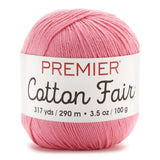 Premier Yarns Cotton Fair Solid Yarnbaby Pink