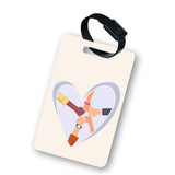 Funcart Friendship Hands Theme Luggage Tag