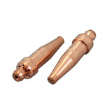 RIVERWELD Acetylene Cutting Tips 3-101 Size 1 & 1-3-101 for Victor Style Oxygen Oxy Oxyfuel Cutter Torch Pack of 2