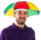 Kavin Rainbow Cap Umbrella For Kids And Adults For Rainy And Summer Season Multicolor Pack Of 1
