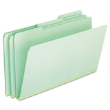 Pendaflex 17171 Pressboard Expanding File Folders, 1/3 Cut Top Tab, Legal, Green (Box of 25)