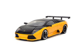 Jada Toys HyperSpec 1:24 Lamborghini Murcielago LP 640 Diecast Car Yellow/Black, Toys for Kids and Adults