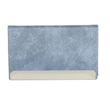 Style Shoes Stainless Steel Regular Card Holder For Men & Women (Blue)2703Im14