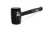 Titan 63217 16oz Rubber Mallet, Non-marking Double-faced Solid Head, 13 Shock Absorbing Fiberglass Handle with Textured Grip