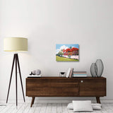 The Bahama Gardens-Canvas Art-24X18