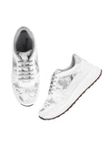 Shoetopia Women'S Flat Sneakers Grey,Grey,5,B0D14C7VQC