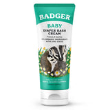 Badger Diaper Cream, 99% Organic Diaper Rash Cream for Baby, Zinc Oxide Ointment w/Soothing Calendula Cream for Sensitive Baby S