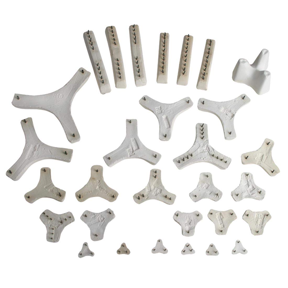 Amaco Small Pointed Stilt Kit, Set Of 30