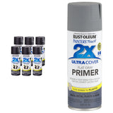 RustOleum 3311906PK Painters Touch 2X Cover, 12 Ounce (Pack of 6), Ultra Matte Red Currant, 72 Fl Oz
