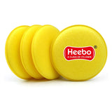 Heebo Multipurpose Foam Wax Applicator Pads Pack of 12 | Car Polish Applicator Sponge | Soft Car Wax Detailing Sponge | Used f