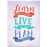 LEARN LIVE PLAN INSPIRE U POSTER