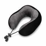Naitik Creation Memory Foam Travel Neck Pillow | Ergonomic UShaped Neck Support | Airplane, Car & Office