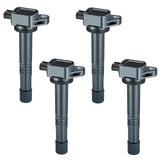 BDFHYK Ignition Coil Pack UF602 Set of 4 Compatible with Acura ILX TSX Honda Civic Crosstour CR-V Accord 2.4L L4 Replacement for