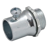 RACO 2003B5 Connector, SetScrew, EMT, Steel, Uninsulated, 3/4Inch, Gray, 5Pack