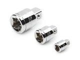 TEKTON 1/4, 3/8, 1/2 Inch Drive Mini Extension Set (3-Piece) | SHA99020