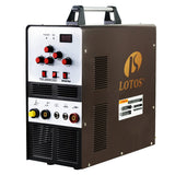LOTOS TIG200ACDC 200A AC/DC Aluminum Tig Welder with DC Stick/Arc Welder, Square Wave Inverter with Foot Pedal and Argon Regulat