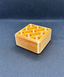 Desk Organizer for 510 Cartridges, Pens and Pencils 9 Spaces (Gold)