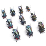 YZD Realistic Fly Fishing Dry Wet Nymph Trout Flies Topwater Lures for Freshwater Saltwater High Simulation Hand Tie Lure Kits 1