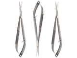 ARTMAN INSTRUMENTS 5.5 Castroviejo Scissors Straight Set of 3 Micro thread cutting embroidery/Extra Sharp Squeeze Scissors for E
