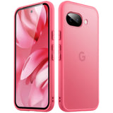 JETech Matte Case for Google Pixel 9a 6.3-Inch 2025, Frosted Translucent Back Protective Slim Phone Cover, Anti-Fingerprints (Pe