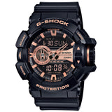 Casio G-Shock Ga-400Gb-1A4Dr Black & Gold Analog-Digital Dial Black Resin Strap Men'S Watch Shock And 200M Water Resistant G650
