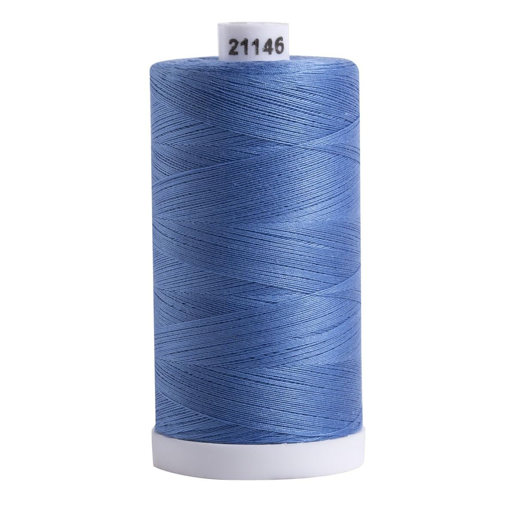 Groshi Line Thread Connecting Threads 100% Cotton Sewing Thread - 1200 Yard Spool (French ...