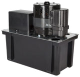 Little Giant VCL45ULS 115 Volt, 1/5 HP, 450 GPH, Automatic Condensate Removal Pump with 1Gallon Tank and Safety Switch, 6Ft. 
